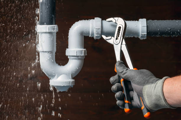 Professional Drain Cleaning technician working in Oxford, NC